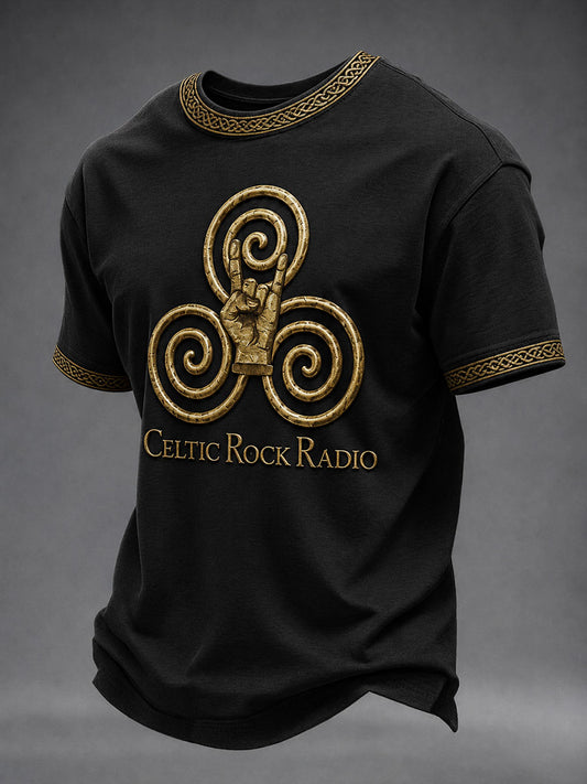 Men's Celtic Rock Radio Short Sleeves T-shirt