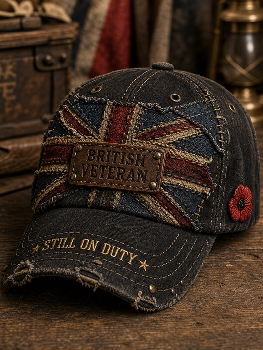 Unisex Casual Hat Featuring A Vintage-Style Commemorative Design