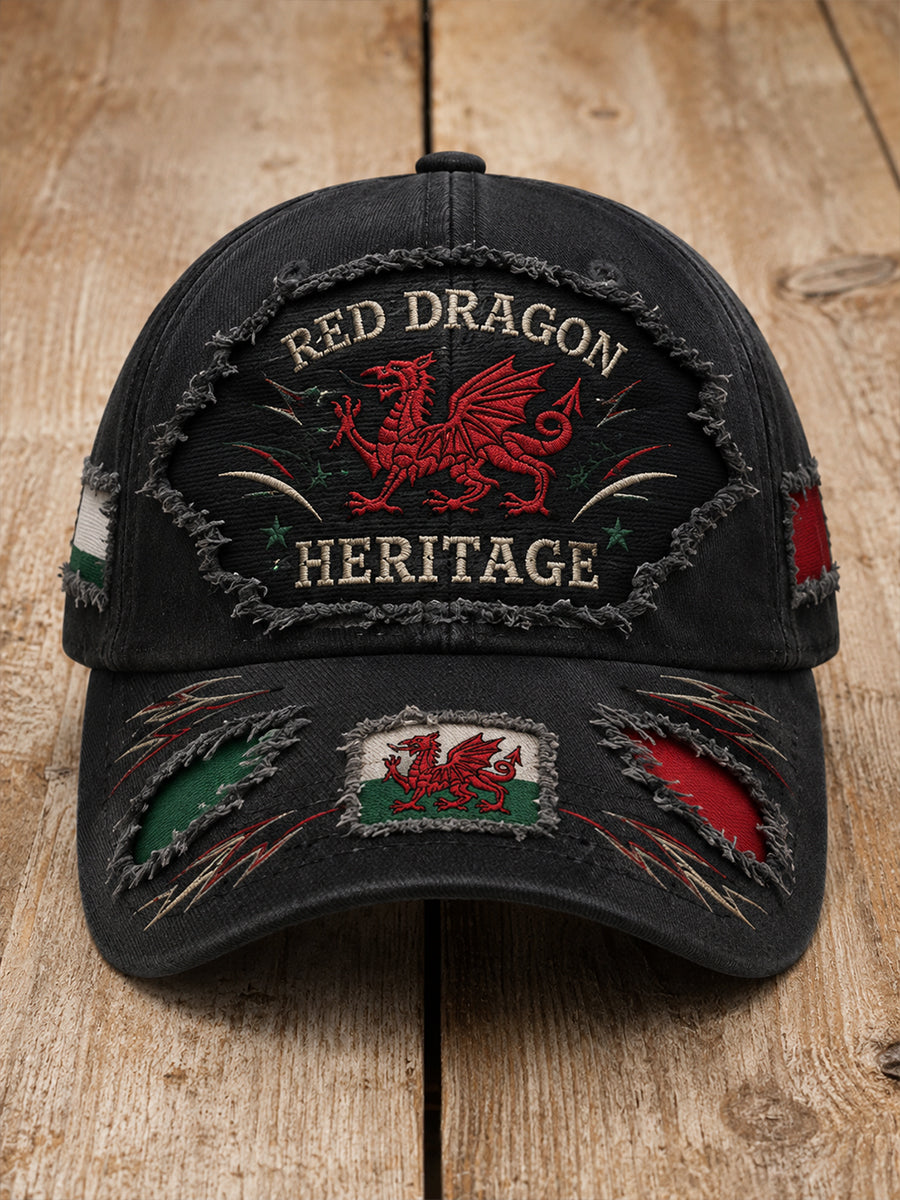 Unisex Welsh Outdoor Running Culture Art Print Hat