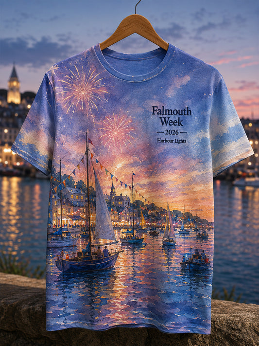 Men's Falmouth Week Print Casual T-shirt