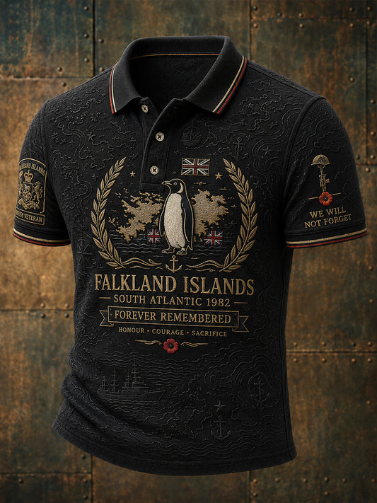 Men's Falklands War Veteran Short Sleeves T-Shirt