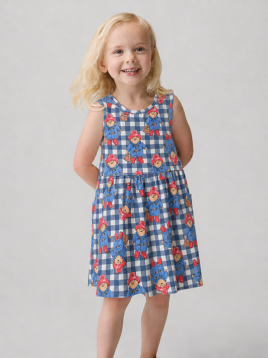 Girl's Art Printed Dress