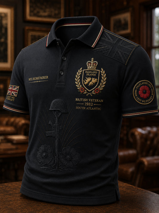 Men's Falklands War Veteran Short Sleeve Shirt
