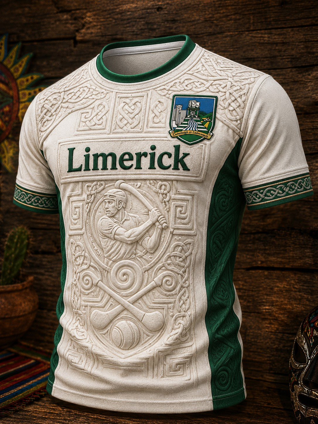 Men's Limerick Hurling Printed T-shirt