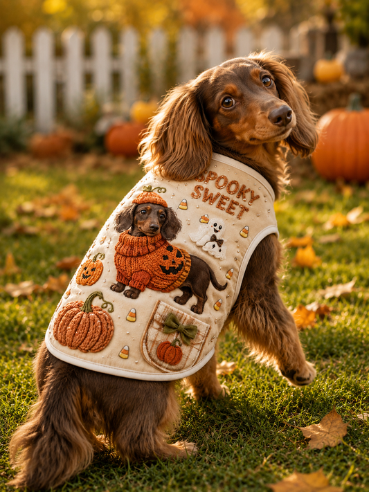 Halloween Cat And Dog Universal Pet Vest