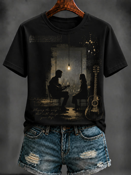 Women's Glen Memory Printed T-shirt