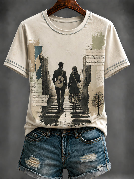 Women's Glen Memory Printed T-shirt
