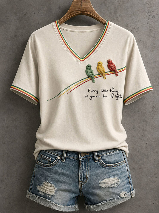 Women's Every Little Thing Is Gonna Be All Right T-Shirt