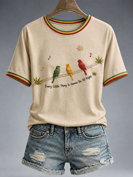 Women's Every Little Thing Is Gonna Be All Right T-Shirt
