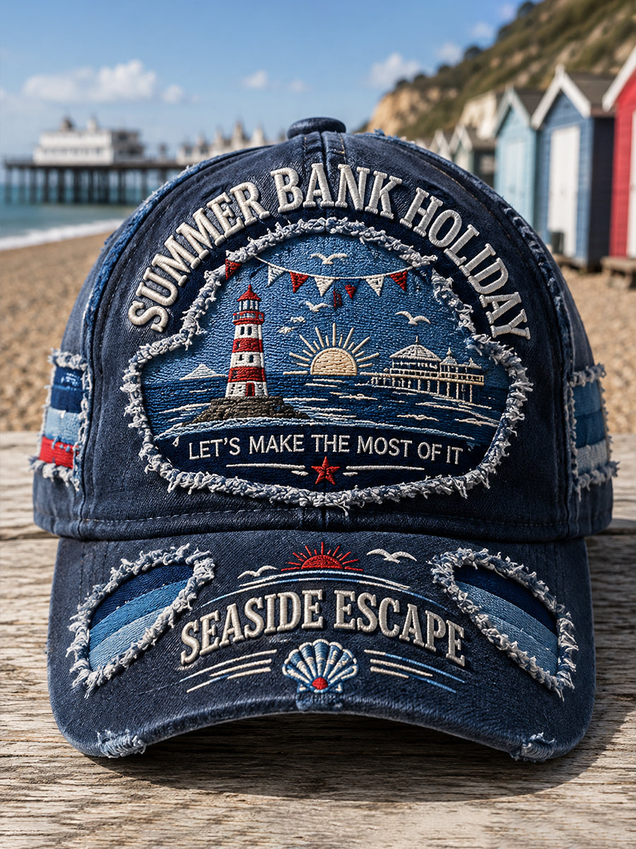 Unisex British Summer Bank Holiday Art Print Hat