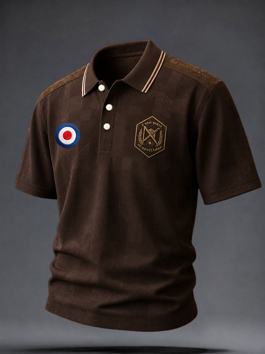 Men's UK Music Lover Mods Culture Printed Casual Tops