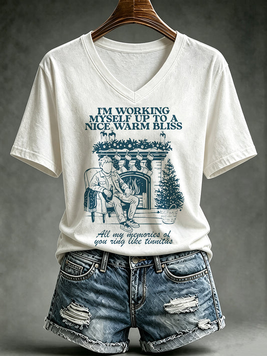 Women's Please Don't Rein Me In Printed T-shirt