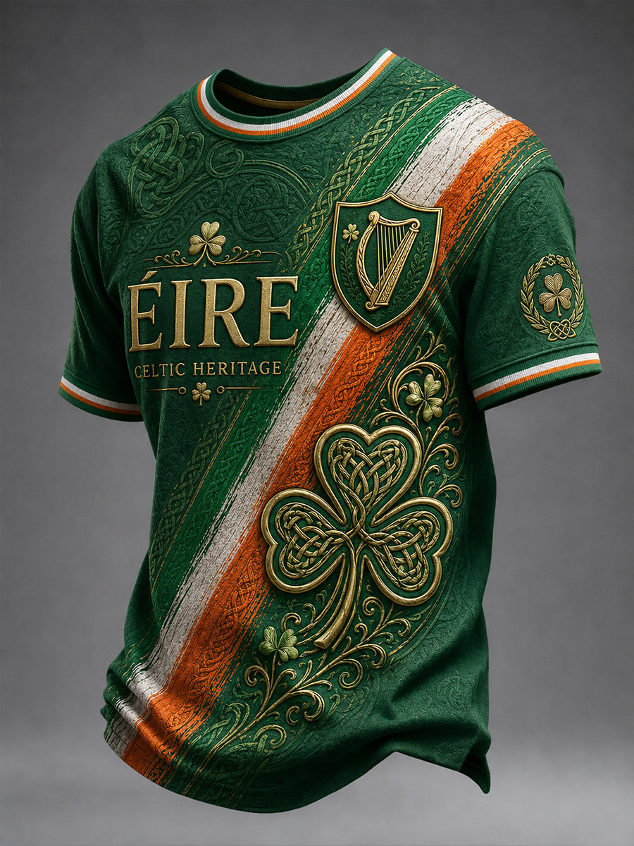 Men's Irish Patriotic Commemoration Short Sleeve Shirt