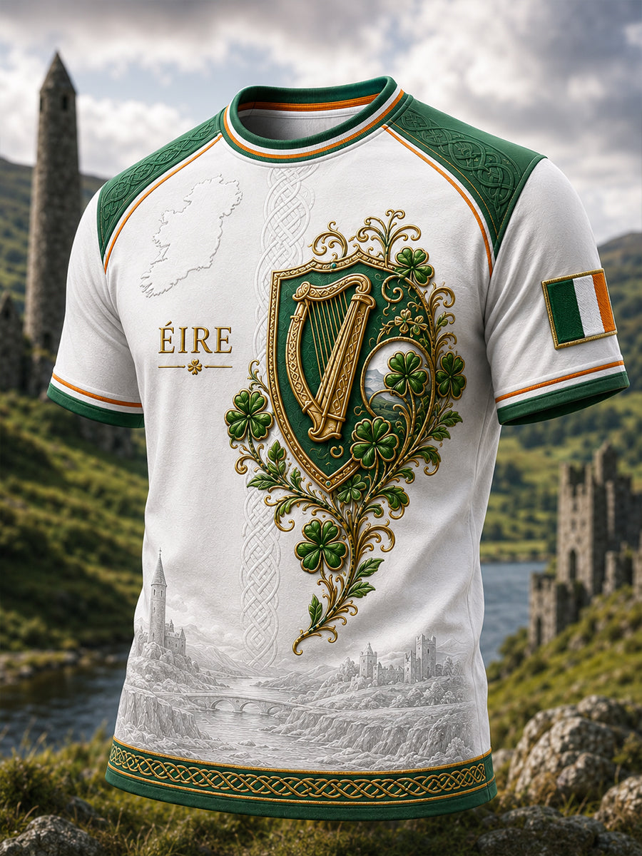 Men's Irish Patriotic Commemoration Short Sleeve Shirt