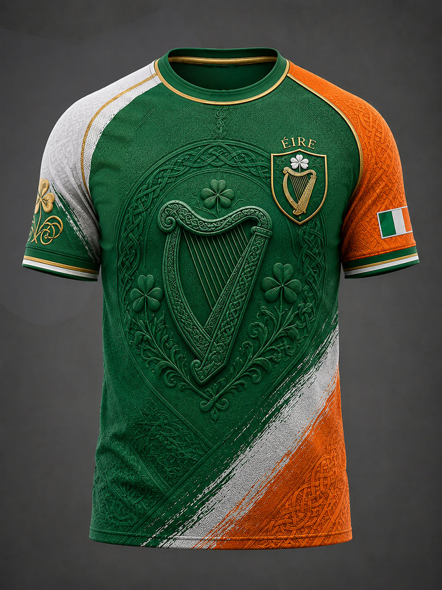 Men's Irish Patriotic Commemoration Short Sleeve Shirt
