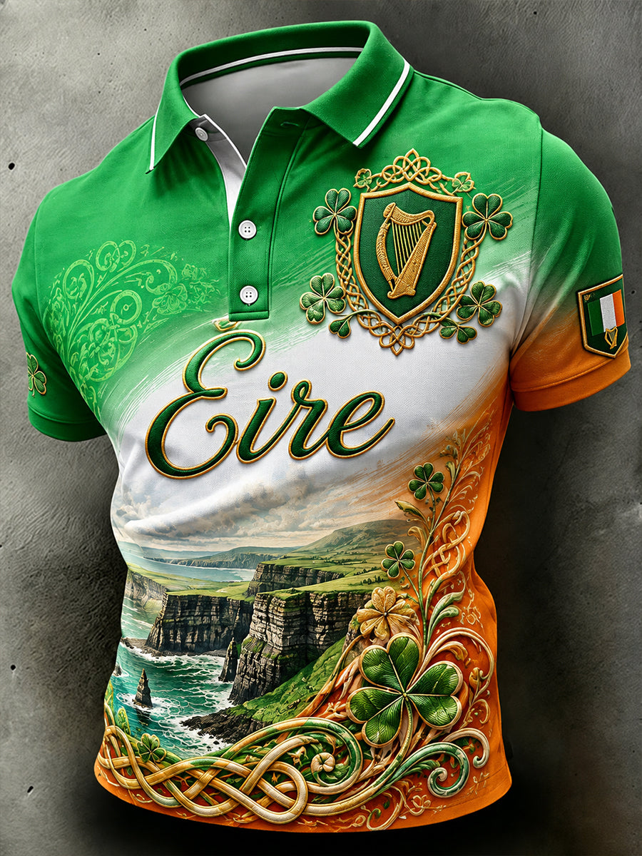 Men's Irish Patriotic Commemoration Short Sleeve Shirt