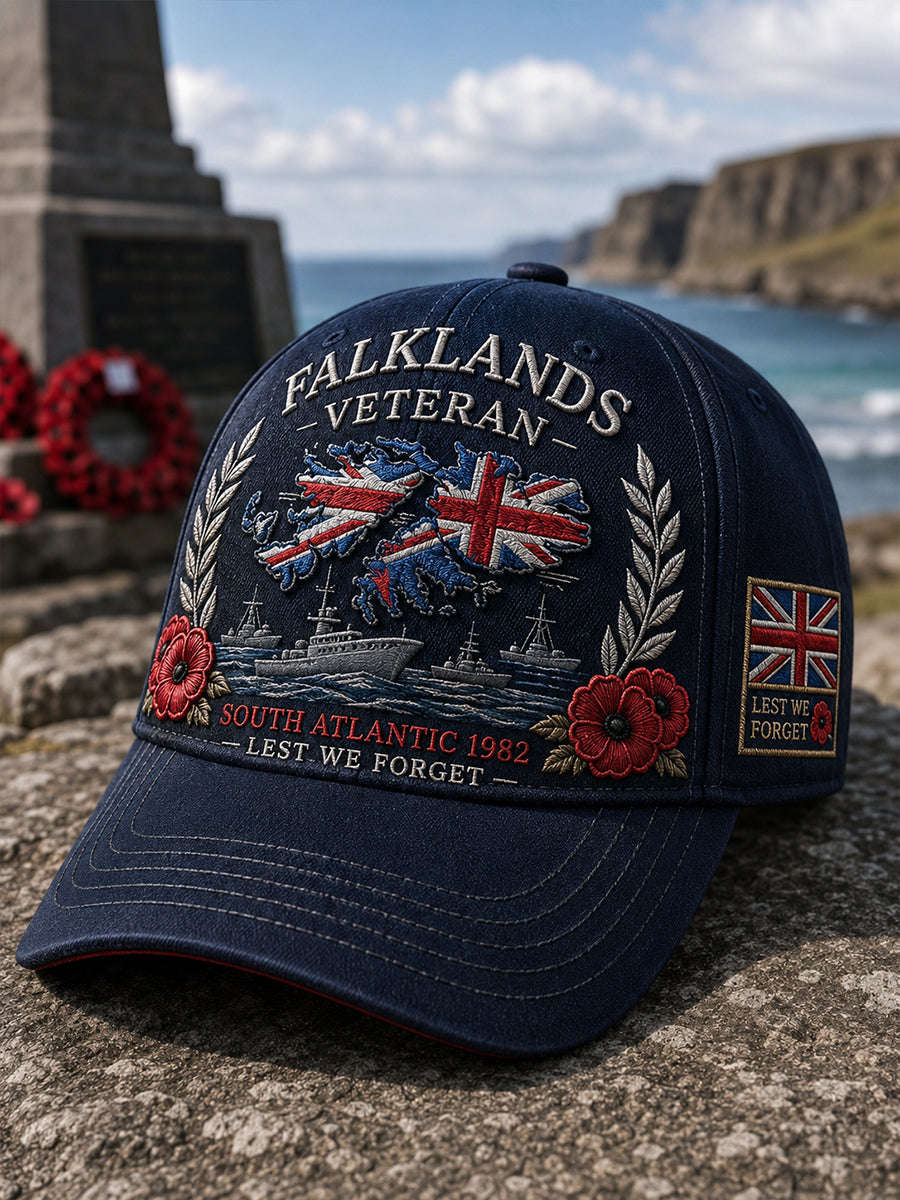 Unisex Falklands War British Veterans Memorial Hat