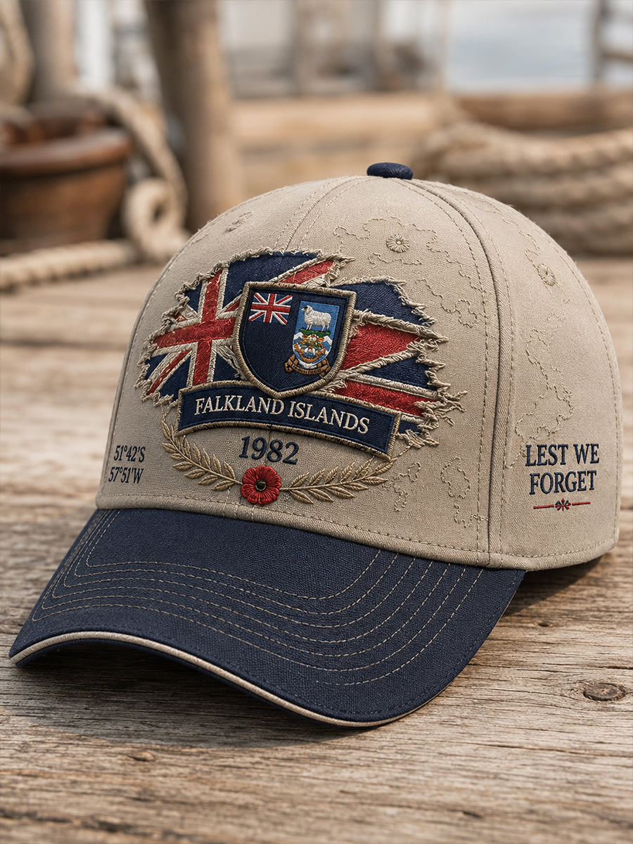Unisex Falklands War British Veterans Memorial Hat
