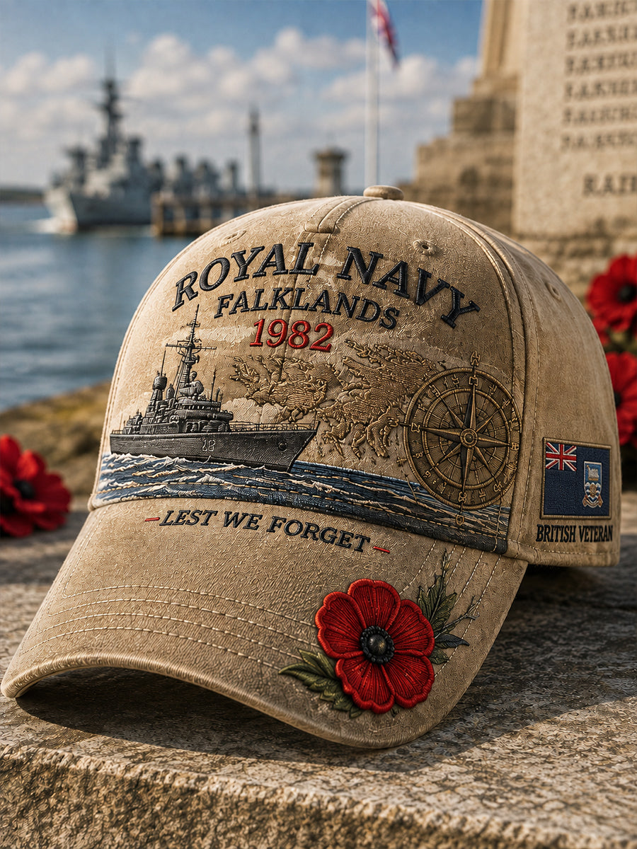 Unisex Falklands War British Veterans Memorial Hat
