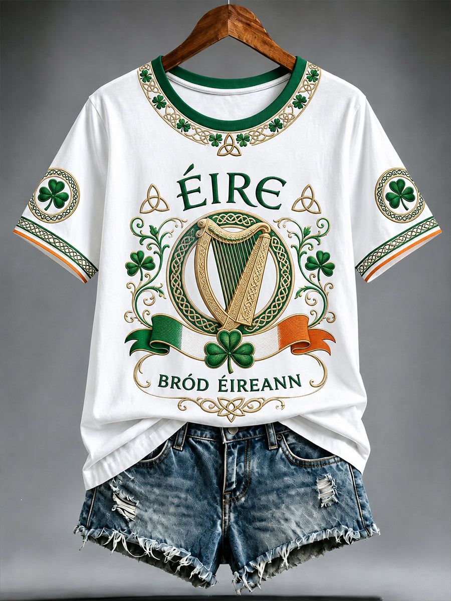 Women's Irish Patriotic Commemoration Short-Sleeved T-Shirt