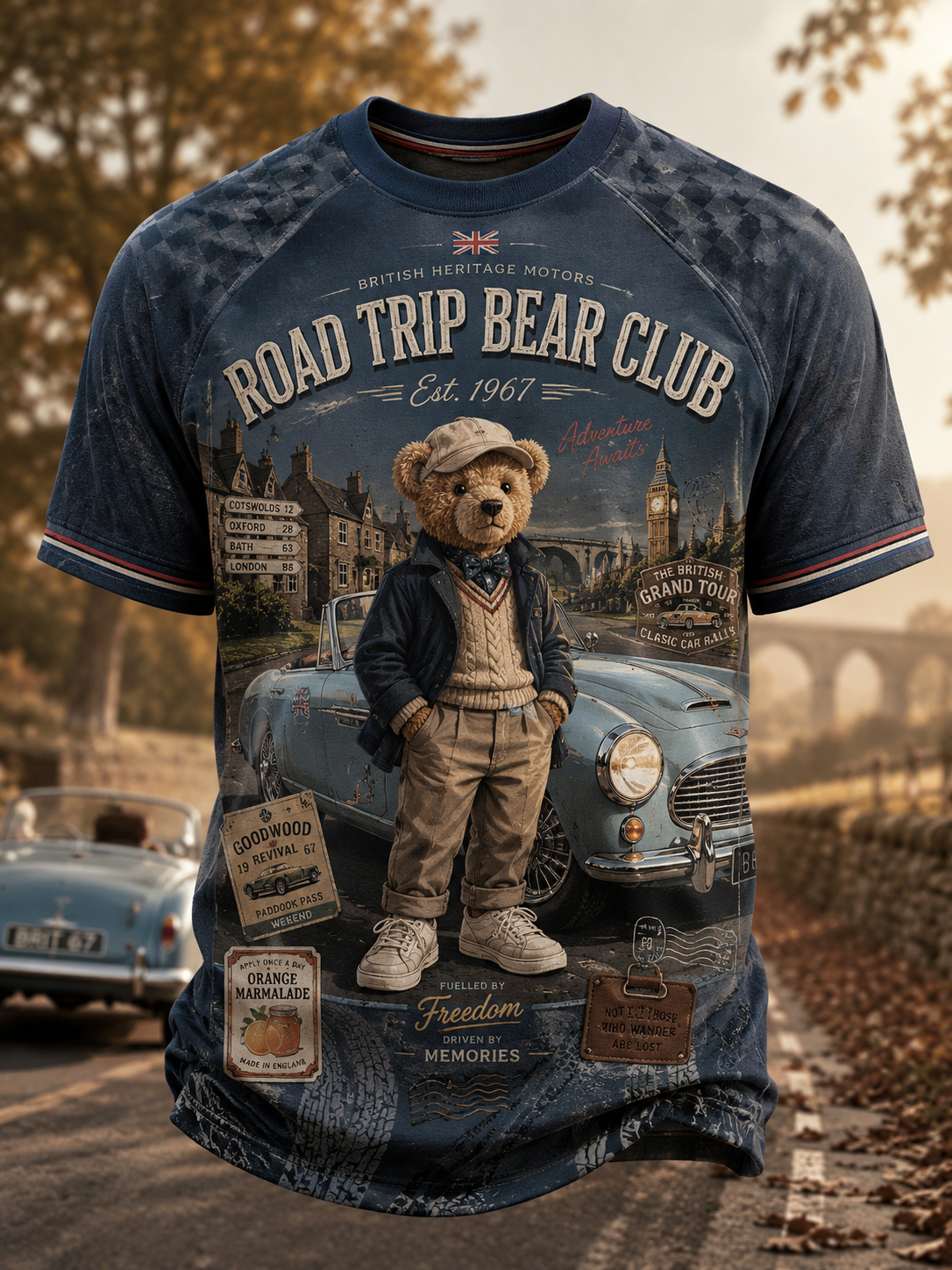 Men's Paddington Bear Short Sleeve T-Shirt