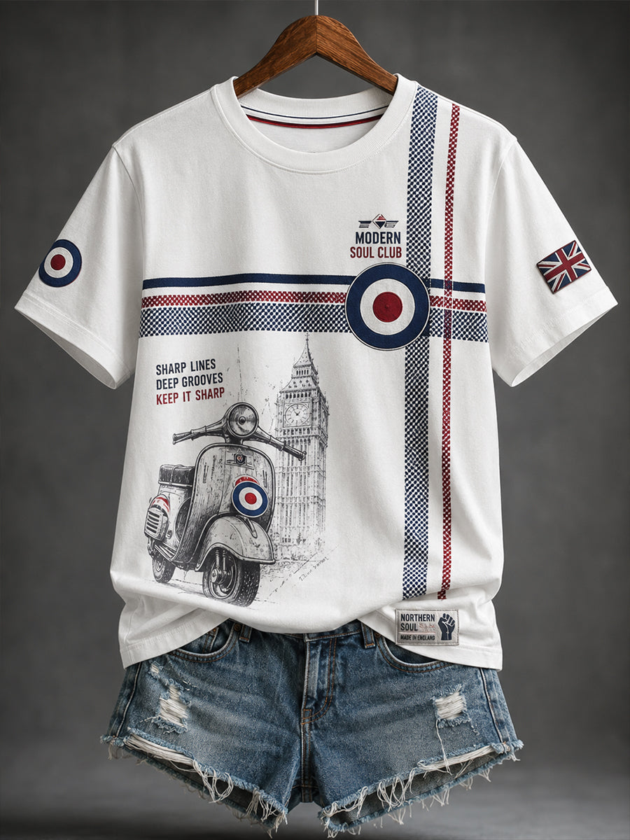 Women's Paul Weller And British Mod Culture Short-Sleeved T-Shirt