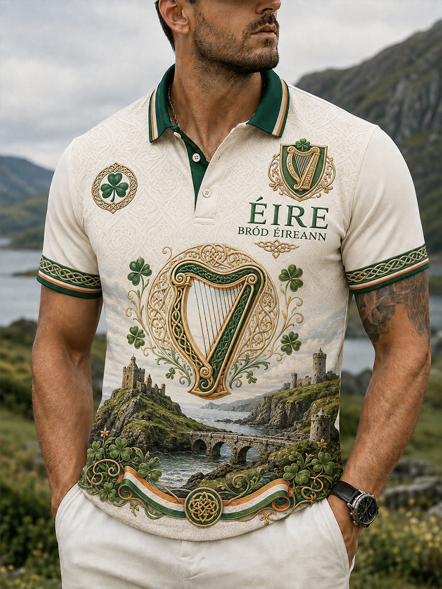 Men's Irish Patriotic Commemoration Short Sleeve Shirt