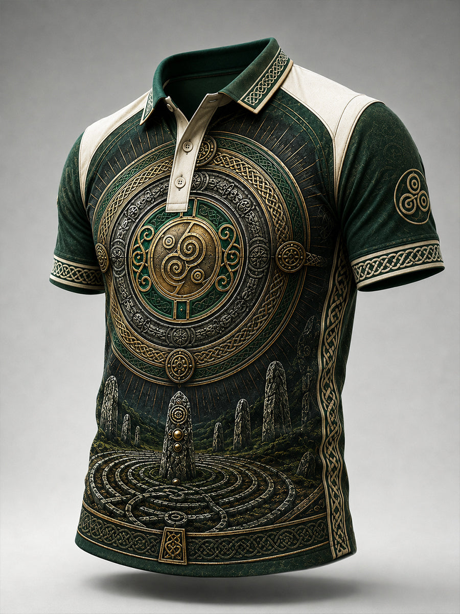 Men's Irish Patriotic Commemoration Short Sleeve Shirt