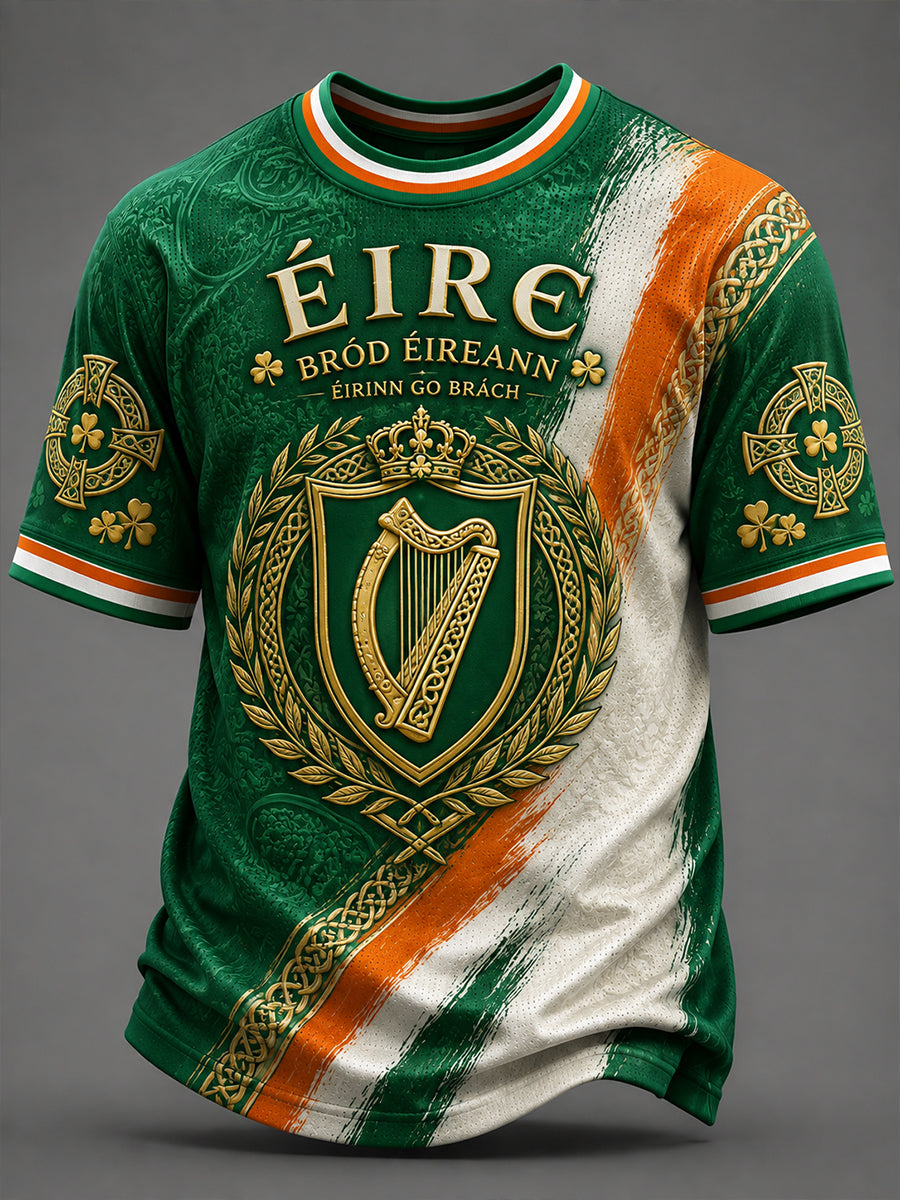 Men's Irish Patriotic Commemoration Short Sleeves T-Shirt