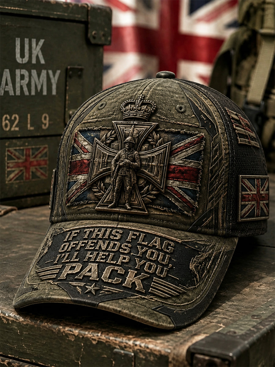 Unisex IF THIS FLAG OFFENDS YOU I'LL HELP YOU PACK Hat