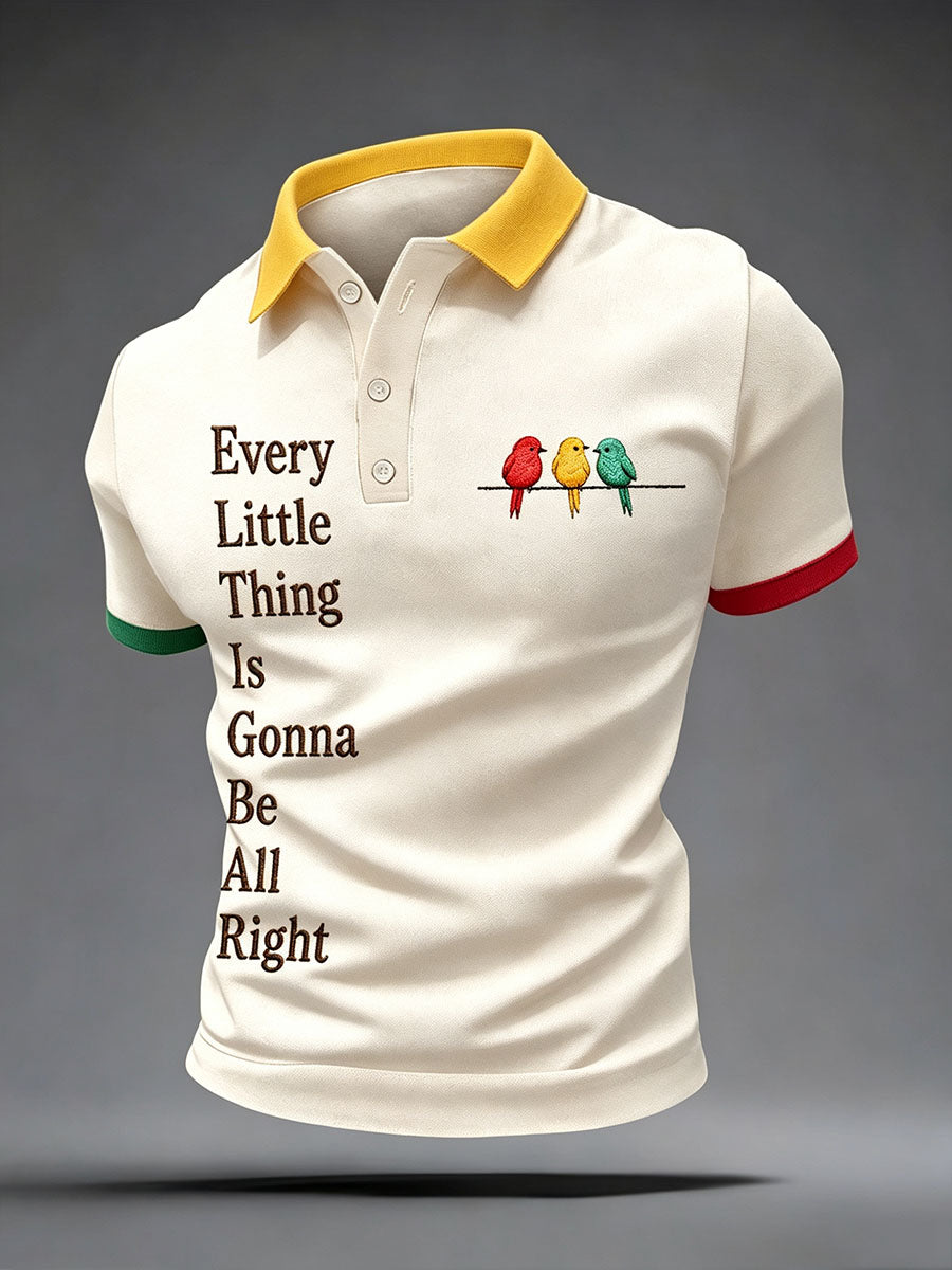 Men's Every Little Thing Is Gonna Be All Right  T-shirt