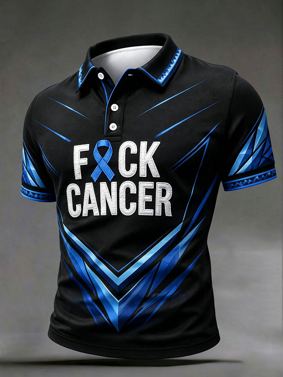 Men's "fuck cancer" prostate cancer awareness shirts