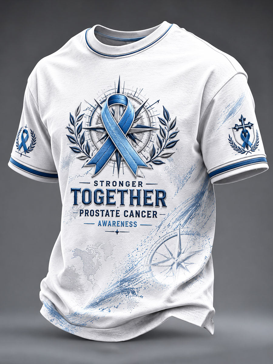 Men's Prostate Cancer Prevention and Control T-shirt