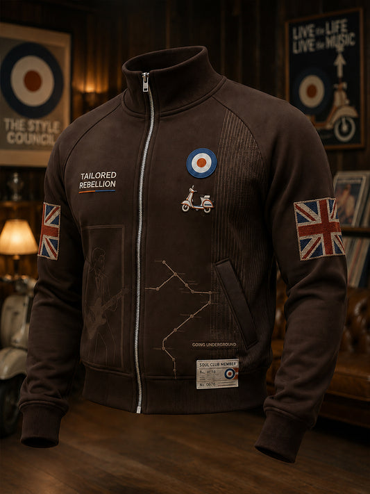 Men's Paul Weller and British Mod Culture Long Sleeve T-Shirt