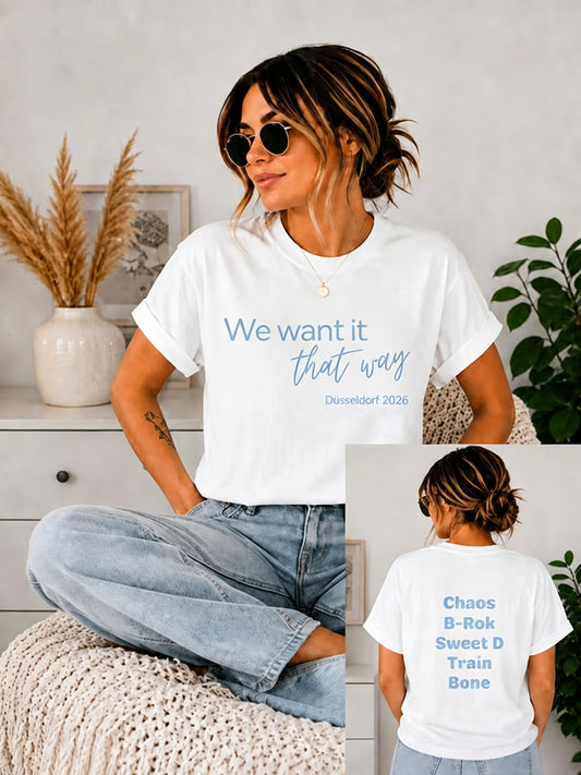 Women's Retro 90s Music Inspired Graphic Print Casual Tee
