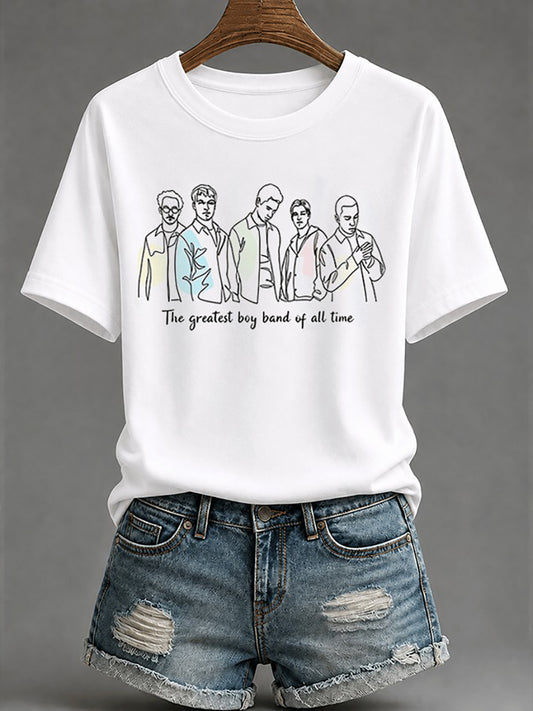 Women's Retro 90s Music Inspired T-shirt