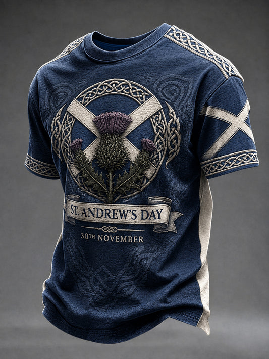 Men's St Andrew’s Day Printed T-shirt
