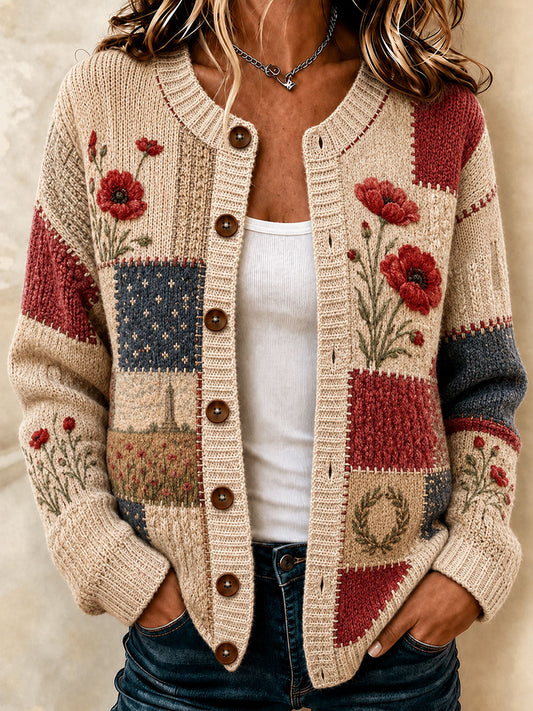 Women's Lest We Forget Cardigan