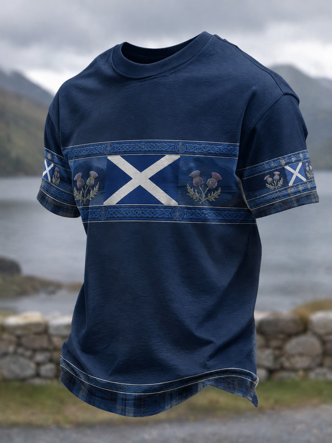 Men's Scotland St. Andrew's Day Printed T-shirt