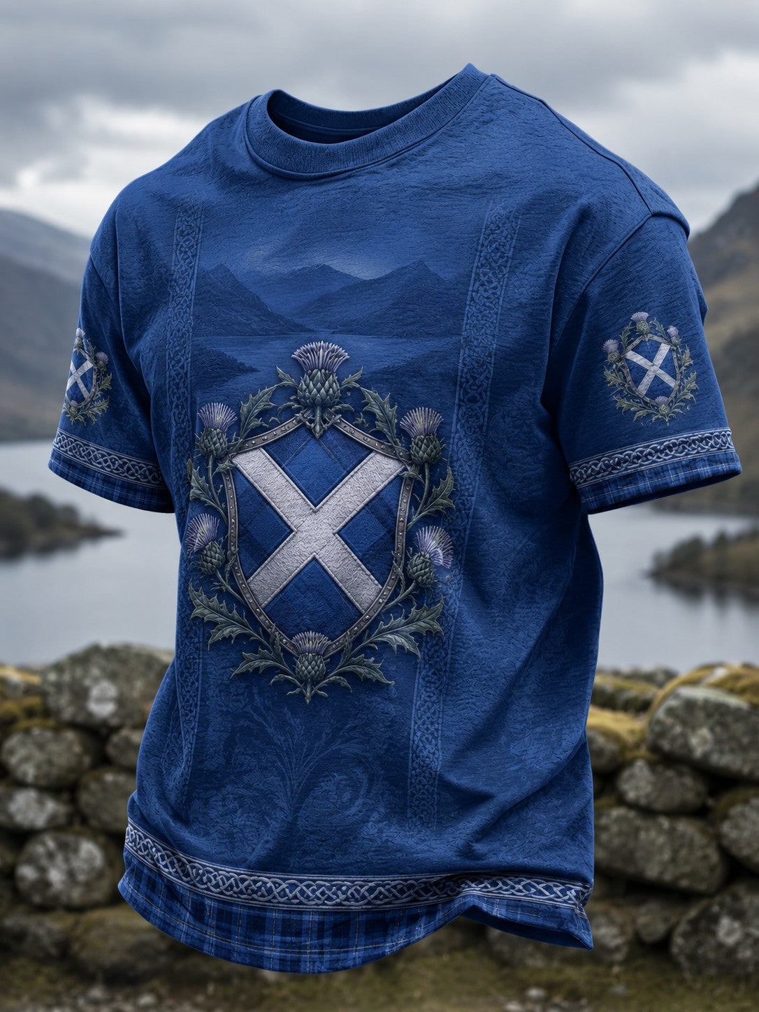 Men's Scotland St. Andrew's Day Printed T-shirt