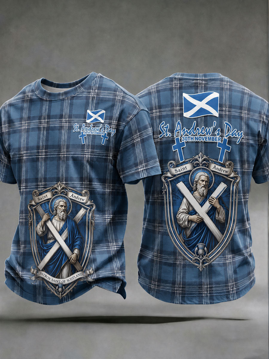Men's St Andrew's Day Print T-shirt
