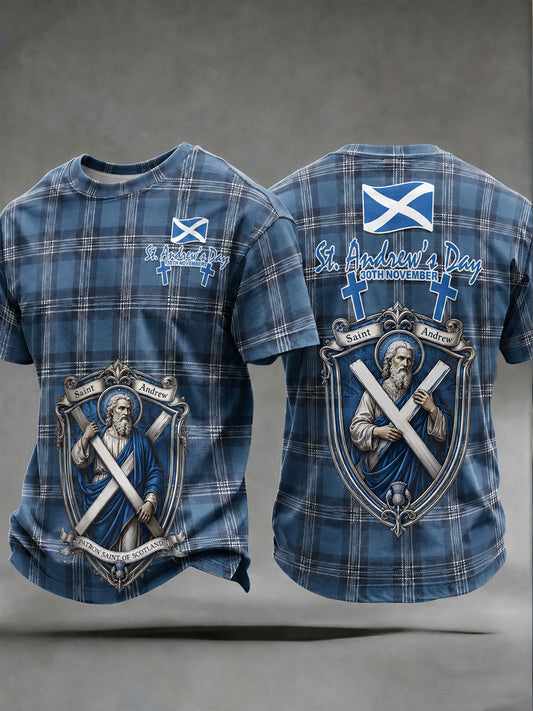 Men's St Andrew's Day Print T-shirt