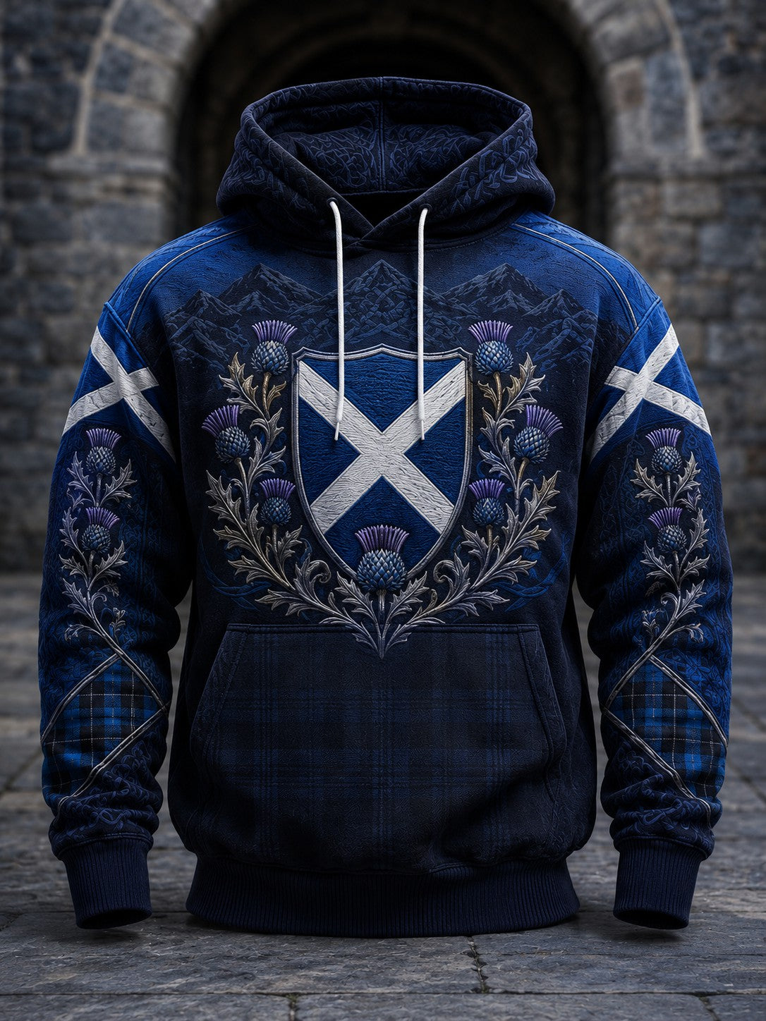 Men's Scotland St. Andrew's Day Printed Hoodie