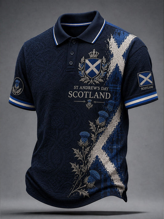 Men's St Andrew's Day Print Shirt