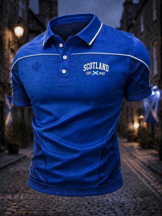 Men's Scotland St. Andrew's Day Printed Shirt