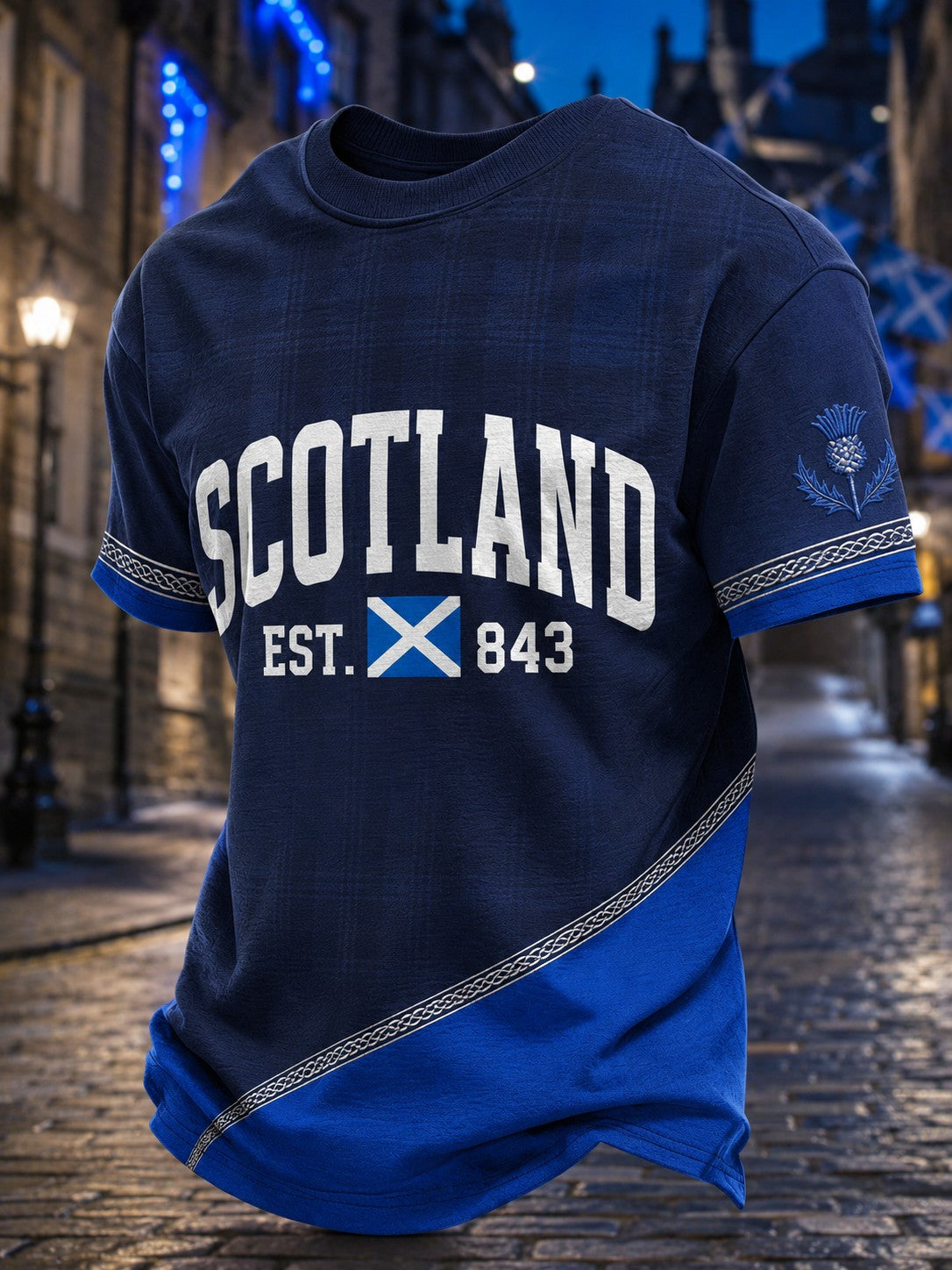 Men's Scotland St. Andrew's Day Printed T-shirt