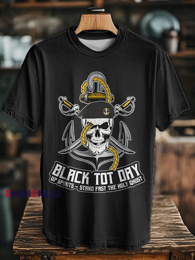 Unisex Royal Navy Veteran Rum Printed T-shirt