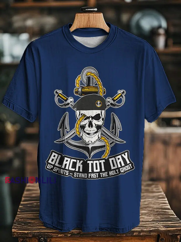 Unisex Royal Navy Veteran Rum Printed T-shirt