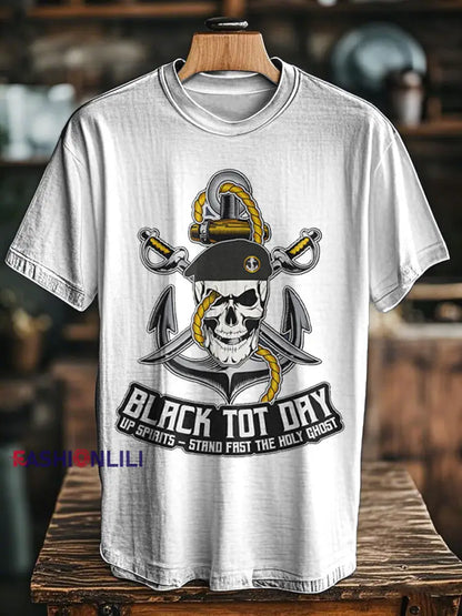 Unisex Royal Navy Veteran Rum Printed T-shirt